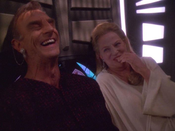 Laugh it up, you just did the nasty with Gul Dukat